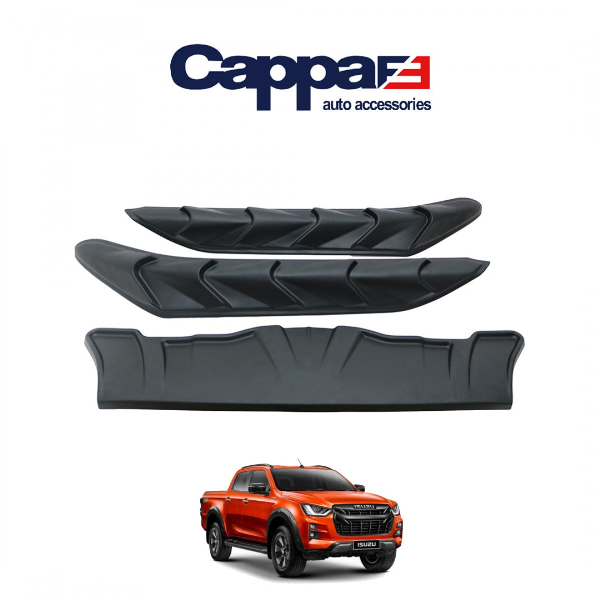 For Isuzu D-Max 2021-2026 Dragon Pack – 3-Piece Custom Styling Kit