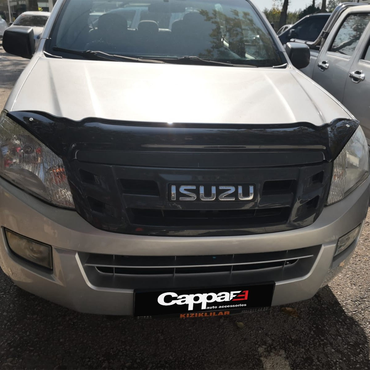 For Isuzu D-Max 2012–2019 Front Hood Deflector – Bug Shield Hood Spoiler Guard