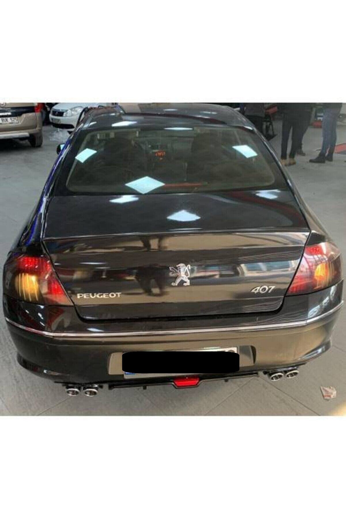 Universal Rear Diffuser Spoiler for Peugeot 407 – Stylish Sporty Upgrade