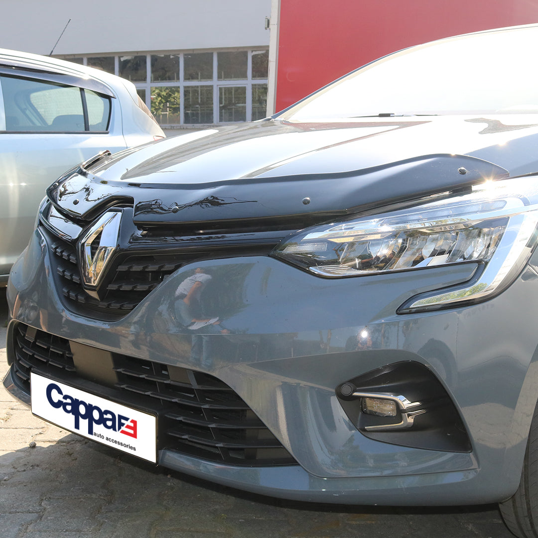 Front Hood Deflector for Renault Clio 5 (2020–2024) – Bug Shield Spoiler Guard for Bonnet Protection