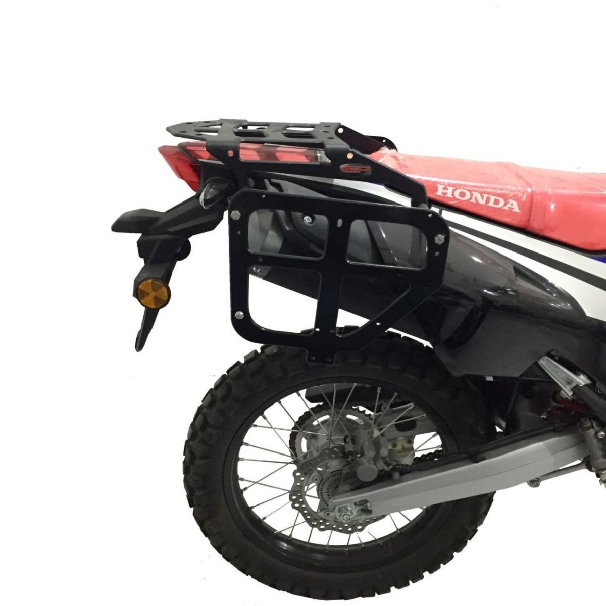 Side Case & Top Case Rear Rack Carrier for Honda CRF250 Rally / CRF250L – Durable Luggage Rack