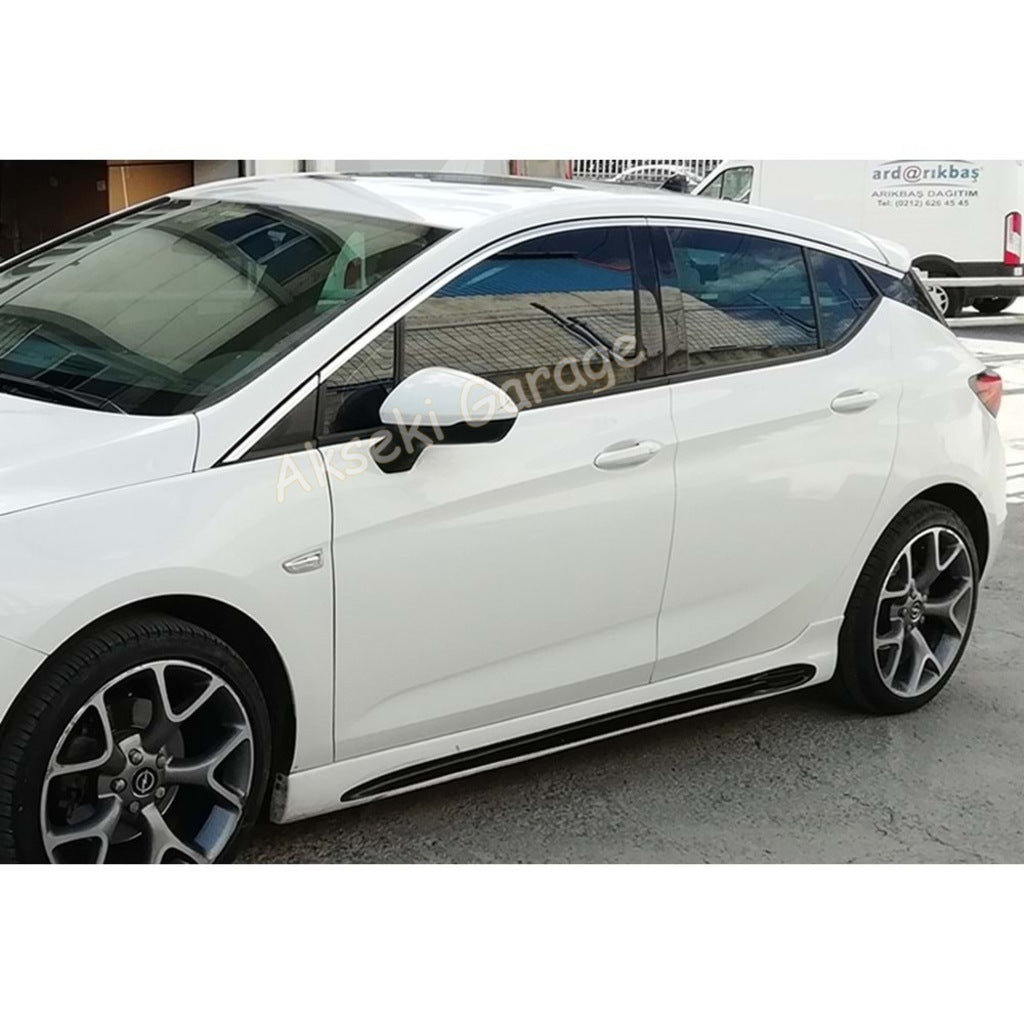 Side Skirt Threshold Sill Trim for Opel Astra K (2016–2021) UNpainted – Stylish Auto Accessory
