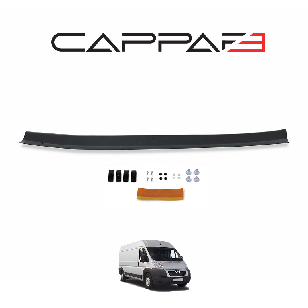 Front Hood Bug Deflector for Peugeot Boxer (1994–2014) – Protective Spoiler Shield Guard
