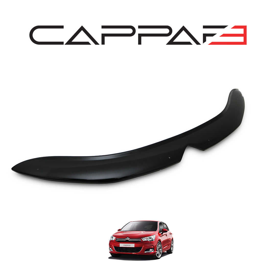 FOR Citroen C4 2011–2018 Front Hood Deflector – Bug Shield & Paint Protection Spoiler Guard