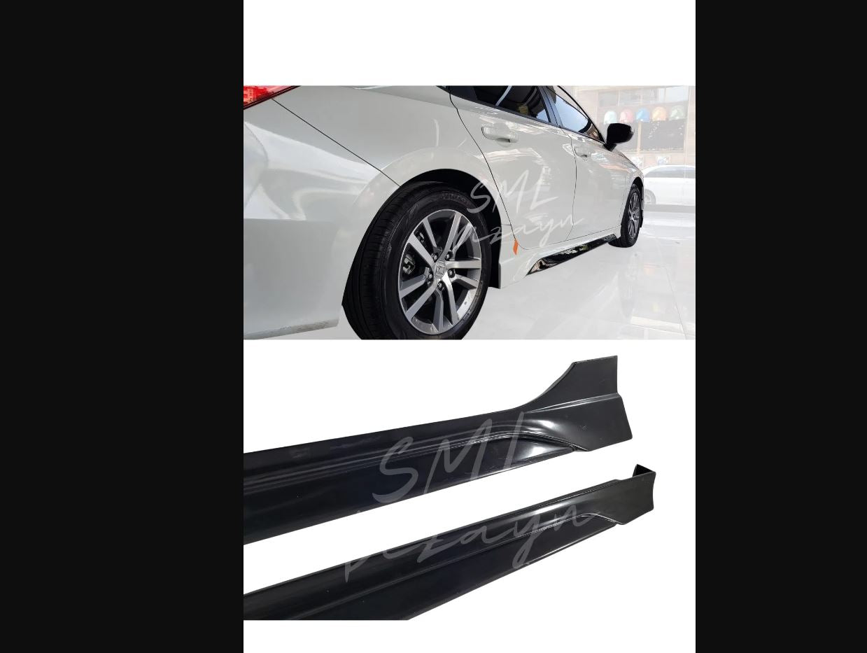 Plastic Side Skirts Sills for New Honda Civic FE1 (2022–2023) – Sleek & Durable Exterior Upgrade