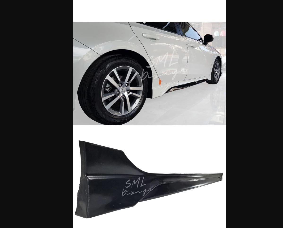 Plastic Side Skirts Sills for New Honda Civic FE1 (2022–2023) – Sleek & Durable Exterior Upgrade