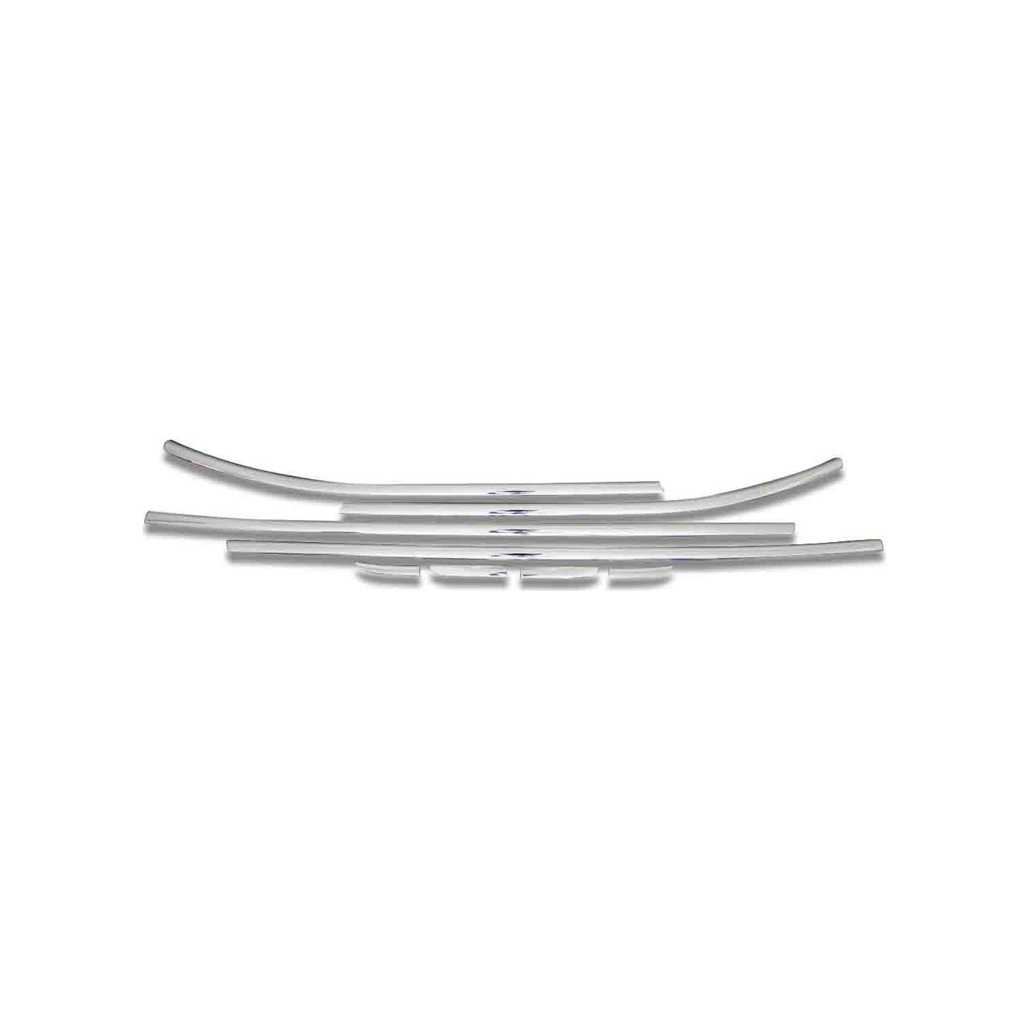 Renault Clio 4 Hatchback (2012–2018) Chrome Window Trim Strip – 8 Pieces Stainless Steel