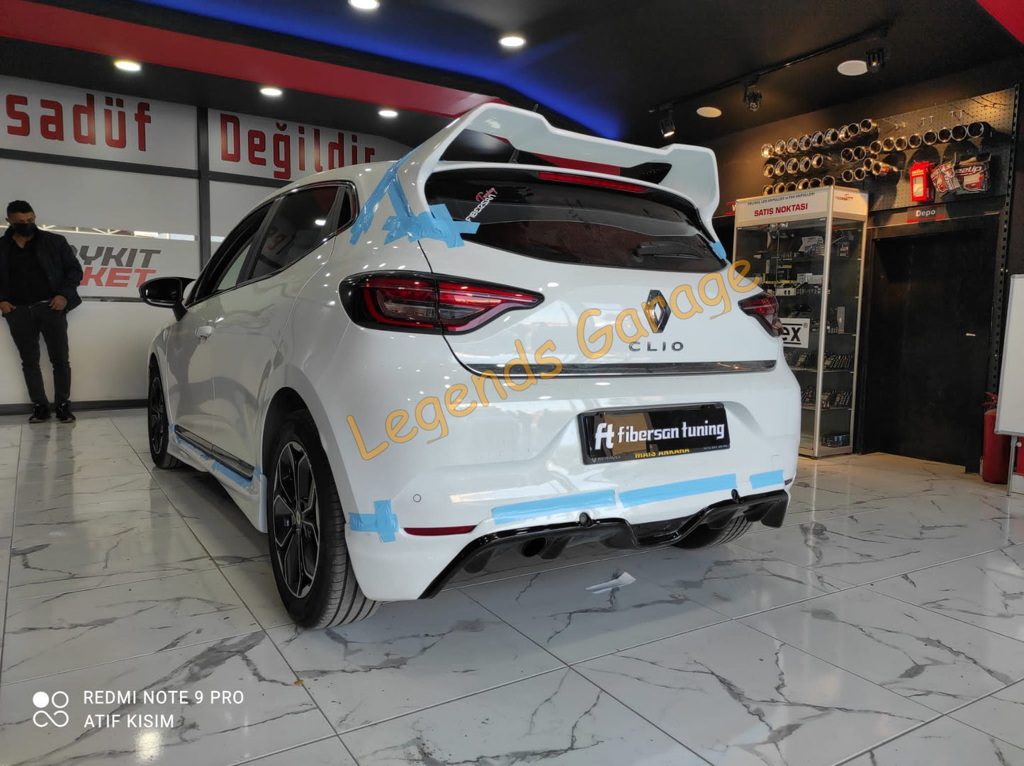 Renault Clio 5 Diffuser Rocker Body Kit – 2019-2022 Sporty Rear Upgrade