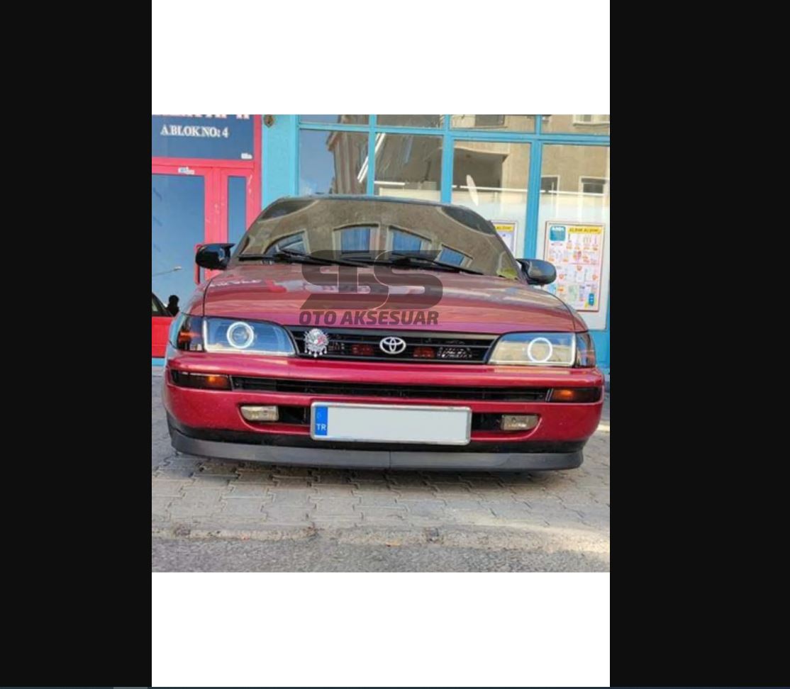 H Style Front Bumper Lip for Toyota Corolla – 1st Quality Supplement Part | Sporty Front Lip Spoiler