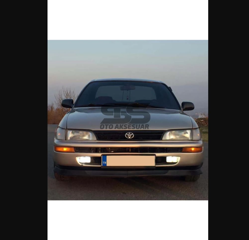 H Style Front Bumper Lip for Toyota Corolla – 1st Quality Supplement Part | Sporty Front Lip Spoiler