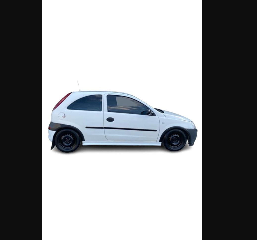 OPC Style Side Skirt Set for Opel Corsa C (2001–2006) Unpainted Unprimed – 2-Piece Sport Body Kit Upgrade