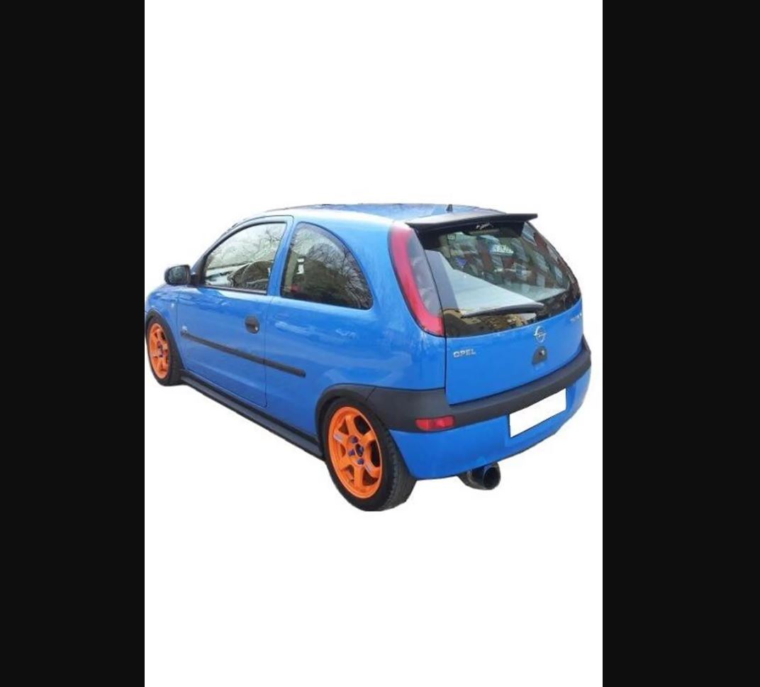 OPC Style Side Skirt Set for Opel Corsa C (2001–2006) Unpainted Unprimed – 2-Piece Sport Body Kit Upgrade