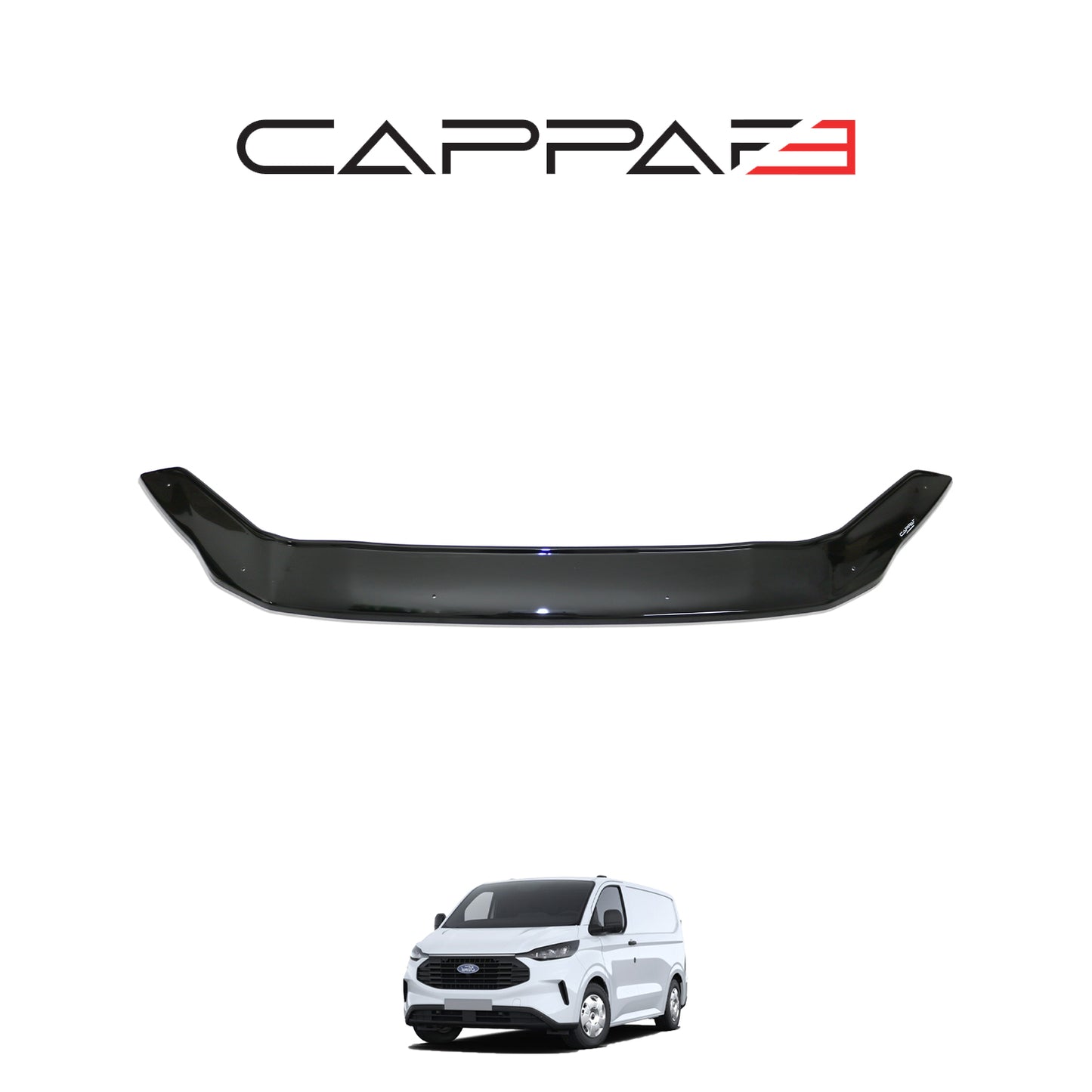 For Ford Custom 2012–2025 Bug Shield Hood Deflector Guard – Bonnet Protector