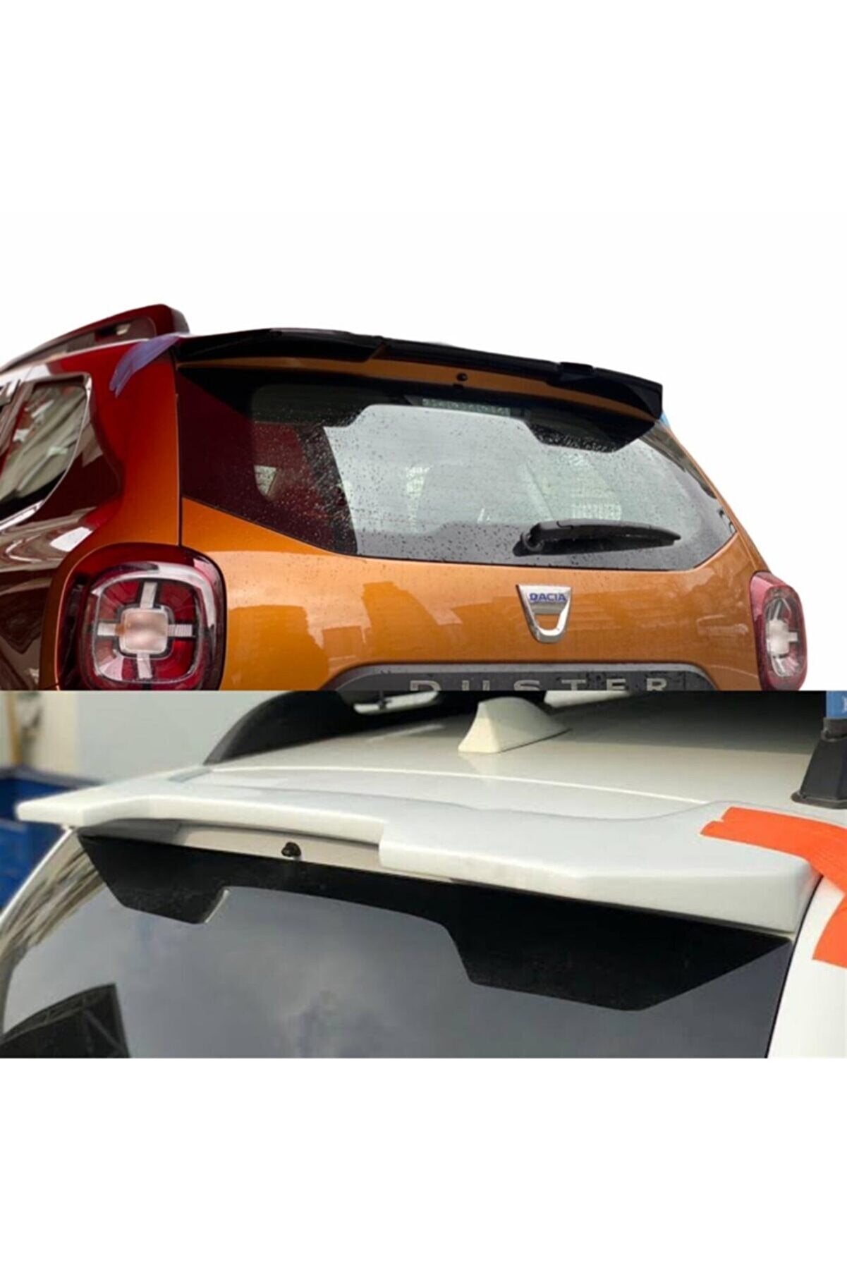 For Dacia Duster 2018–2024 Rear Spoiler – Fiberglass | Unpainted & Unprimed | Customizable Sport Styling