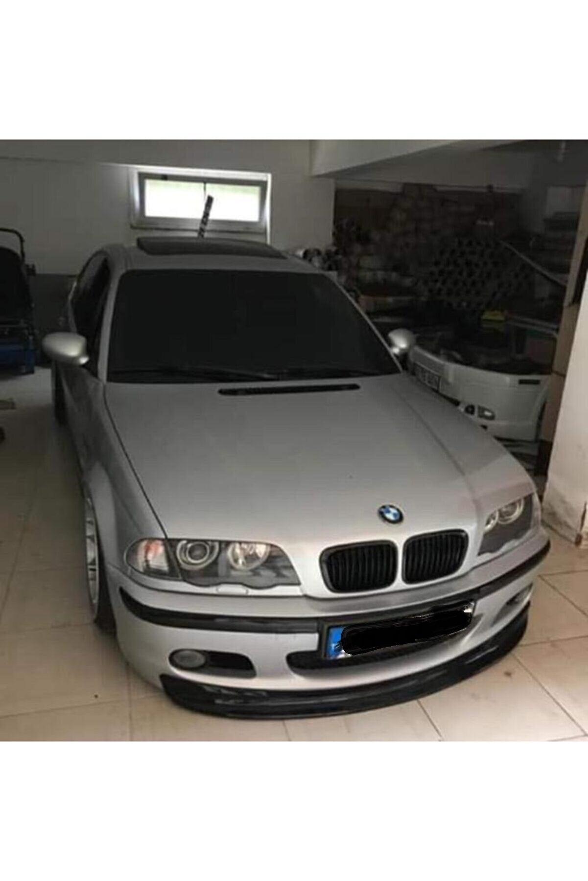 Front Splitter Lip For Bmw E46 M Tech / M Sport 1997-2006 CSL Style Front Bumper Attachment