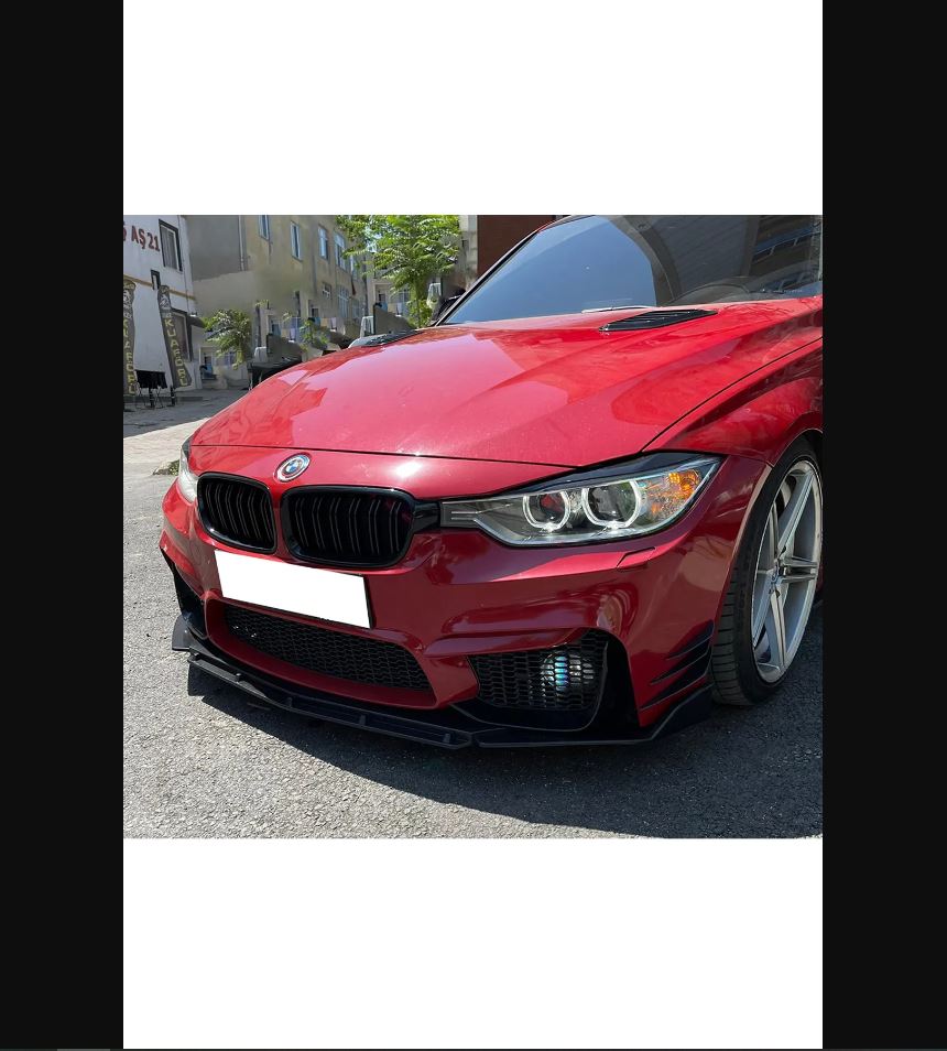 Universal Front Bumper Lip Extension Splitter for BMW F30, F32, F36, M3, M4