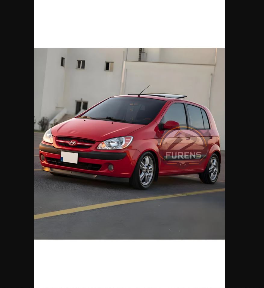 For Hyundai Getz Front H-Lip Flexible Front Lip Splitter – 2 Pieces (2001–2011)