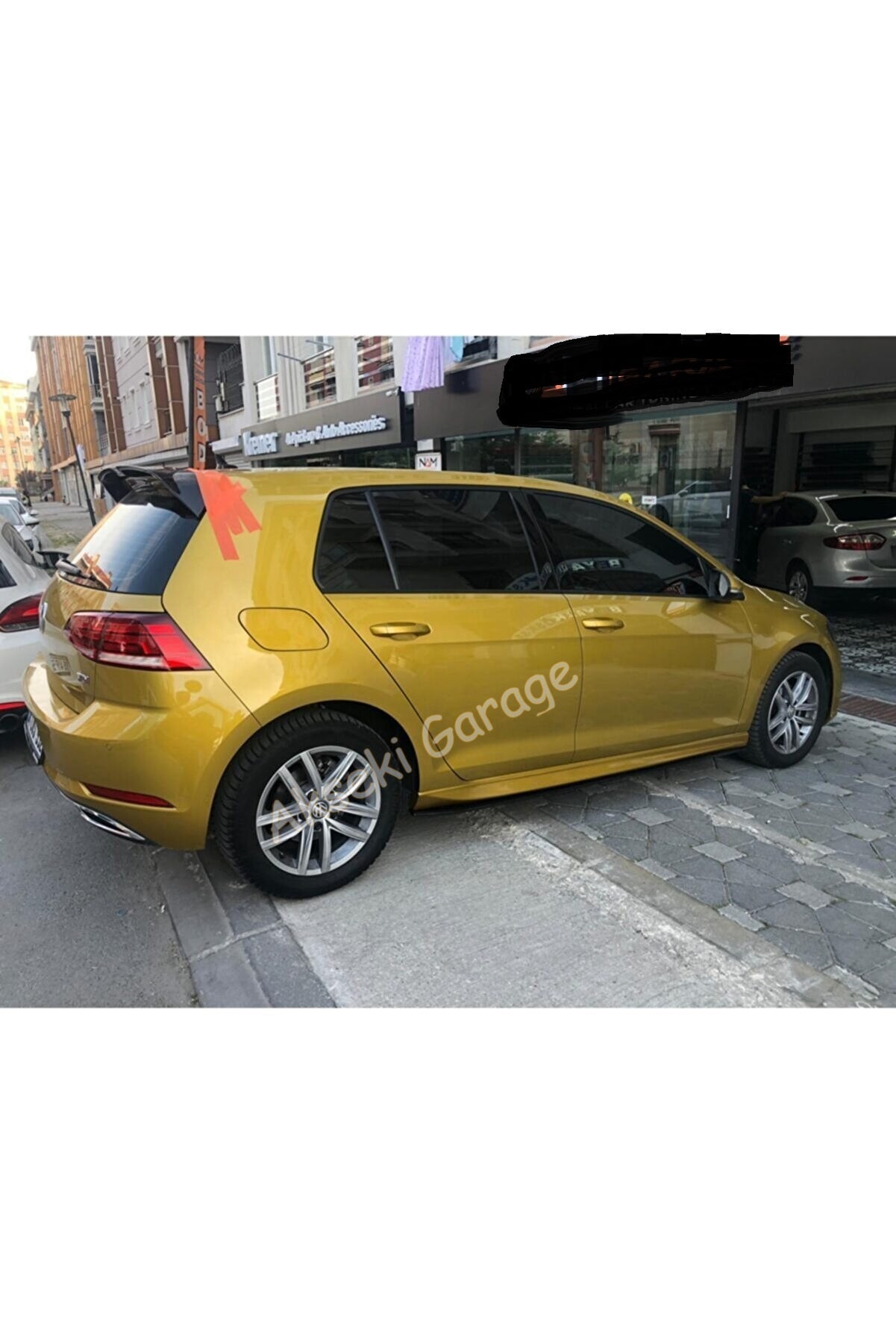 Aero Style Side Skirts for Volkswagen VW Golf 7 / 7.5 (2012–2019) – Unpainted Plastic Body Kit Upgrade