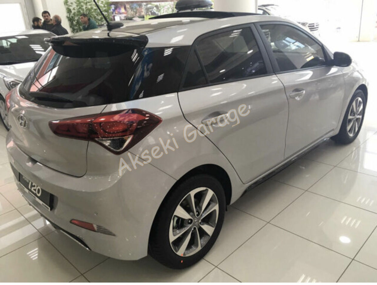 For Hyundai i20 Spoiler (2014–2018) – Unpainted & Unprimed Rear Spoiler for Custom Styling