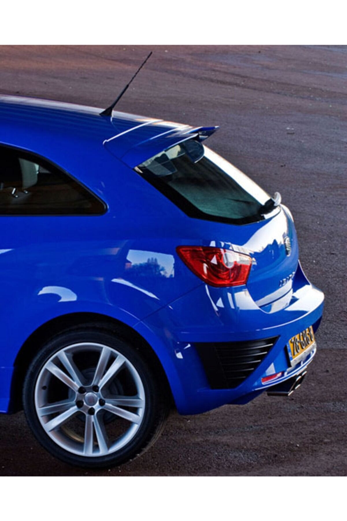 Stylish Sport Spoiler for Seat Ibiza 2-Doors & 4 Doors (2009–2017) Unpainted – Sleek Aerodynamic Wing Upgrade