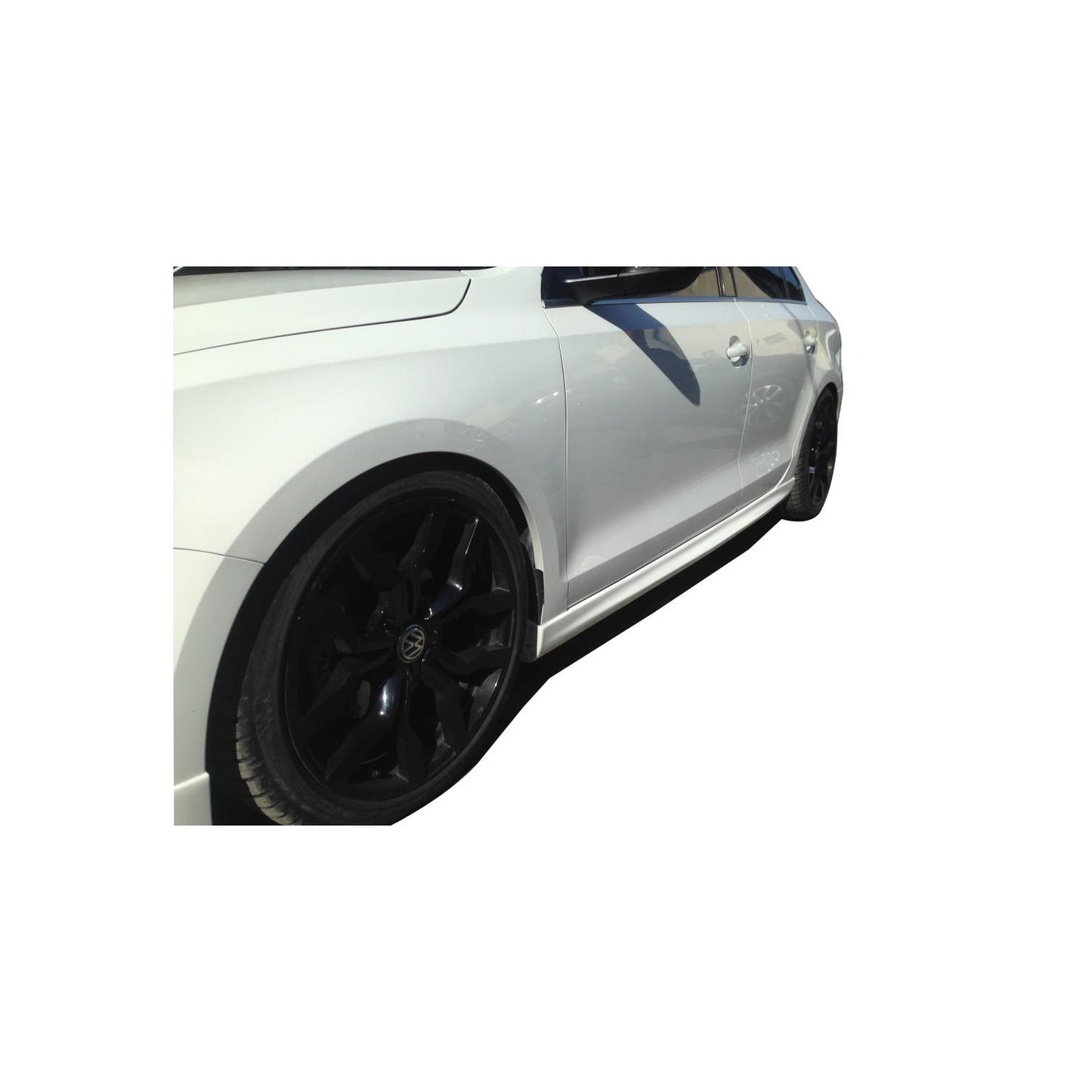 Side Skirts for Volkswagen VW Jetta 2010–2017 UNPAINTED – Sporty Sill Trim Panels, Body Kit Styling Upgrade