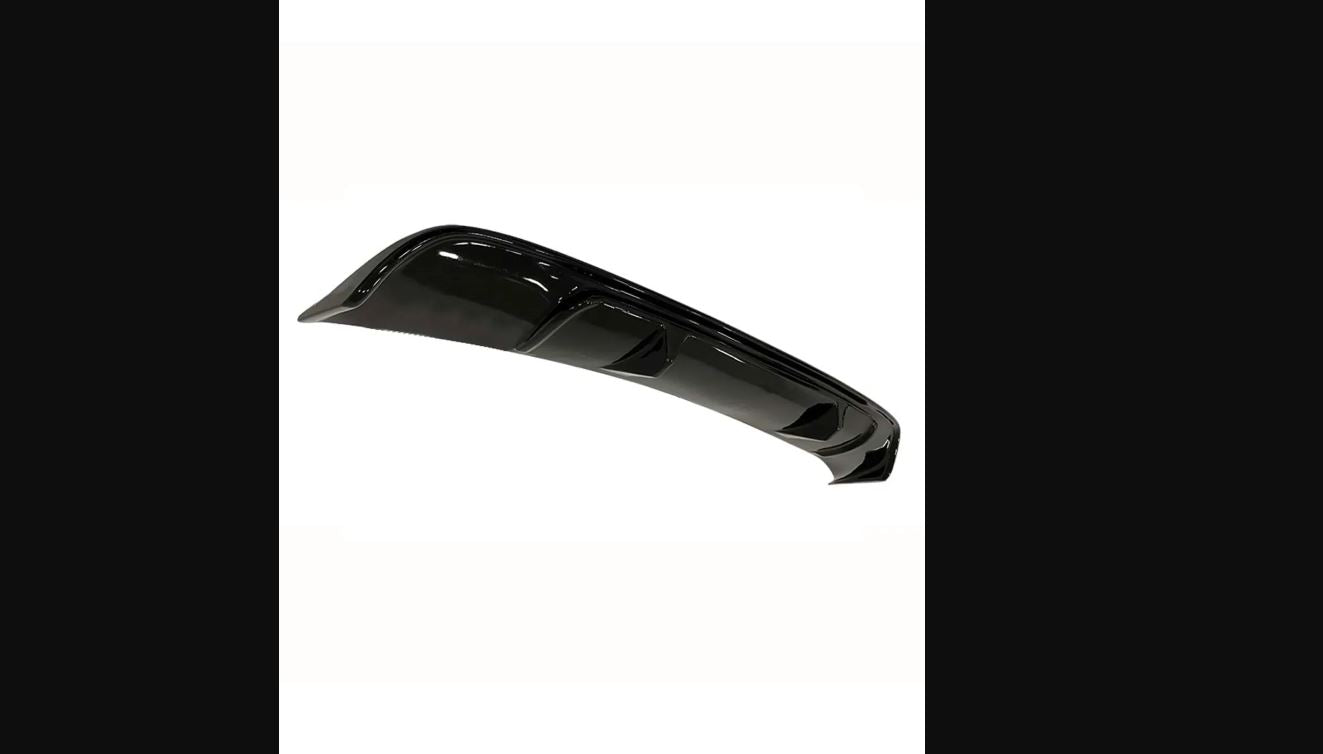 Piano Black Case R Rear Diffuser for VW Jetta Mk6 Non-Facelift (2010–2014) – No Outlet