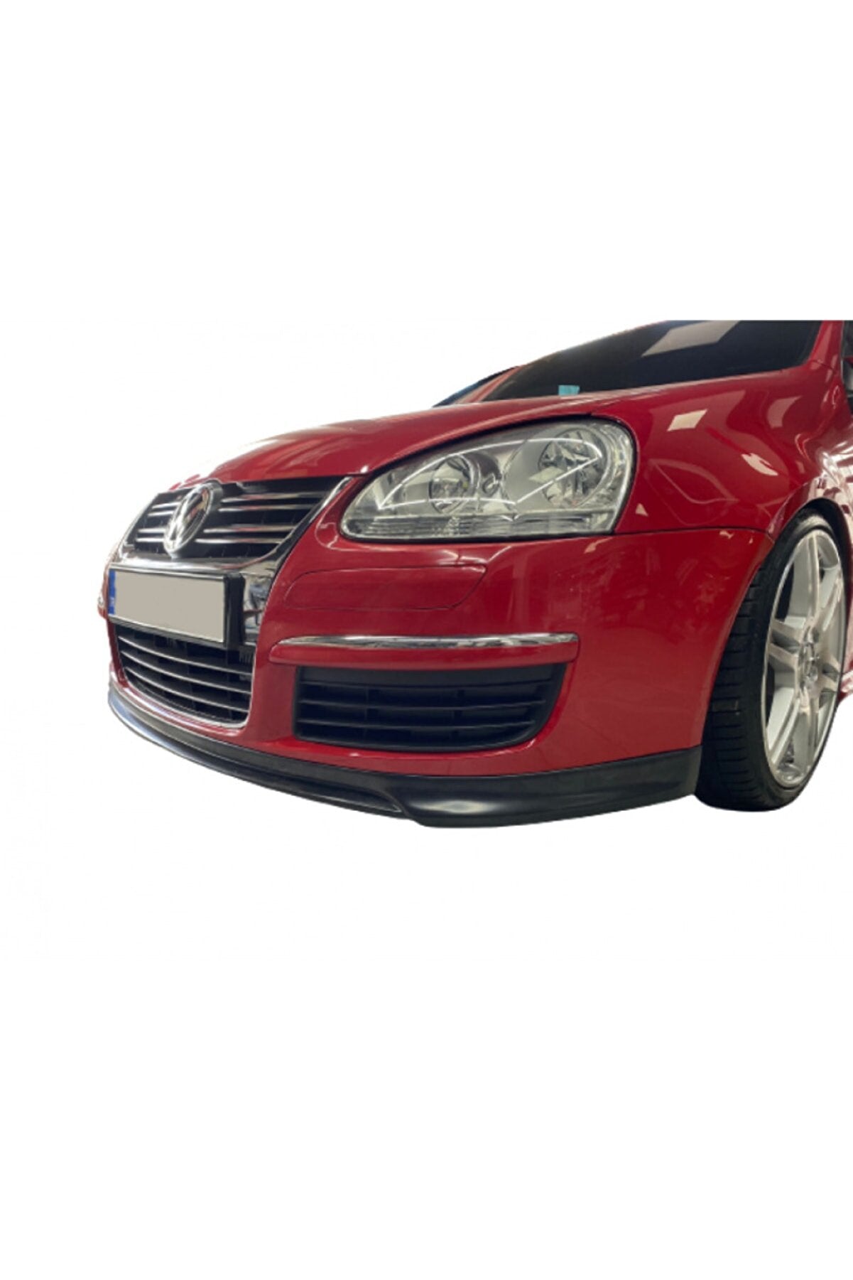 Votex Style Front Lip Splitter for Volkswagen VW Jetta MK5 (2006–2011) Unpainted unprimed – Durable Plastic Prefix