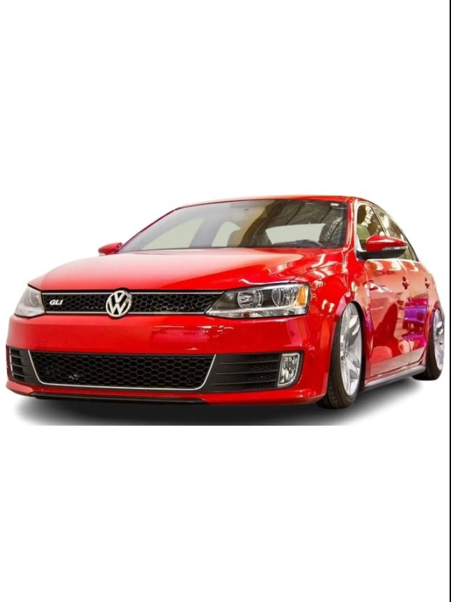 GLI Style Side Skirt Set for Volkswagen VW Jetta MK6 (2010–2017) – Unpainted Plastic Sill Trim Panels