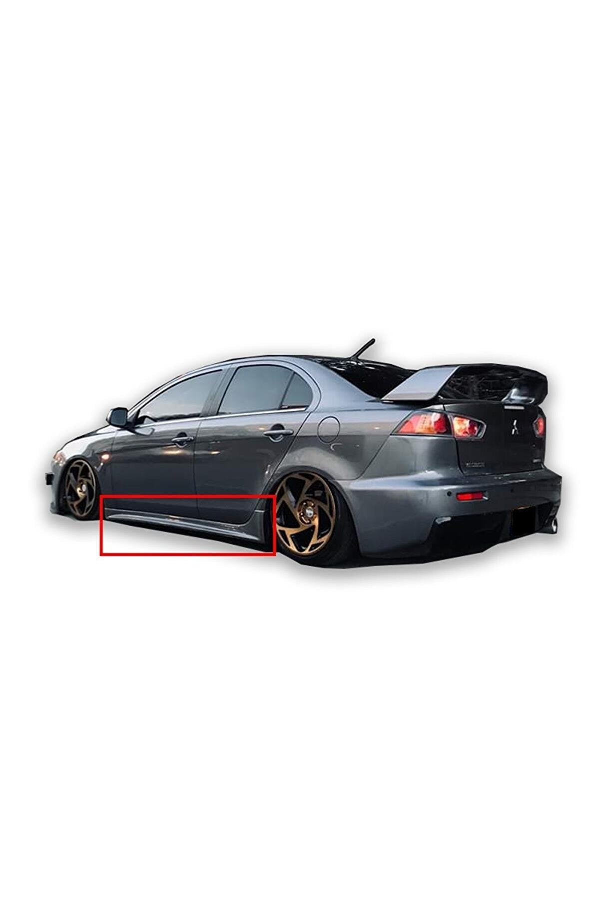 For Mitsubishi Lancer Evo X (2009–2016) Aggressive Side Skirt Set – Precision Fit, Performance Look