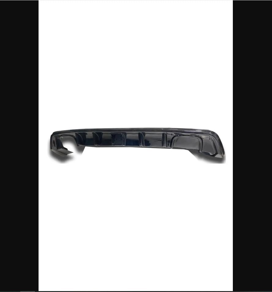 Flashing Rear Diffuser for Seat Leon Mk3 FR (2012β2016) β Glossy Black Sport Upgrade!