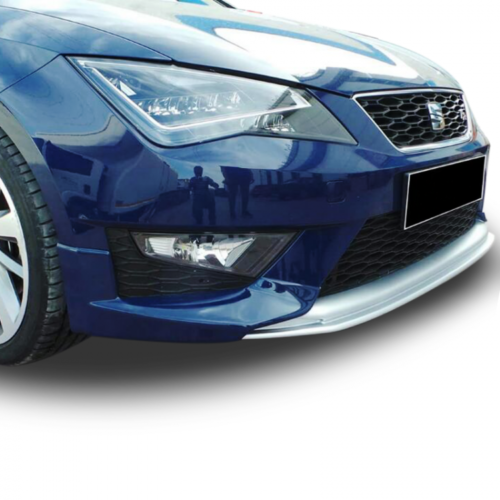 Dynamic Front Bumper Extension for Seat Leon MK3 - 5F (2013–2016) FR Style Unpainted Unprimed – Sporty Upgrade