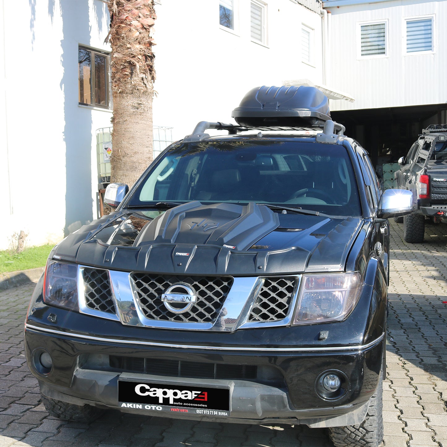 For Nissan Navara Dragon Pack Hood Protector 3-Piece Set (2006–2015) – Full Hood Protection & Stylish Deflector