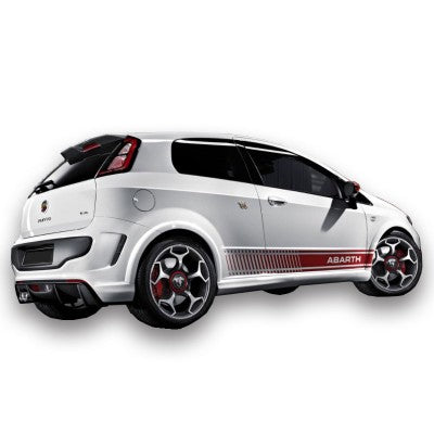 For Fiat Punto Evo 2010+ Side Skirts – Unpainted Plastic Side Sill Set (2 Pcs) | Ready for Custom Finish