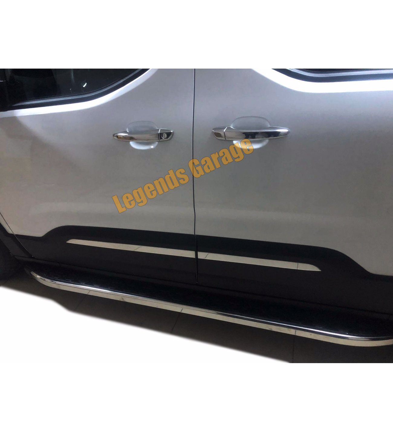 6PCS Chrome Front Grille Trim for Peugeot Rifter (2019+) – Tuning Ornament Upgrade Kit