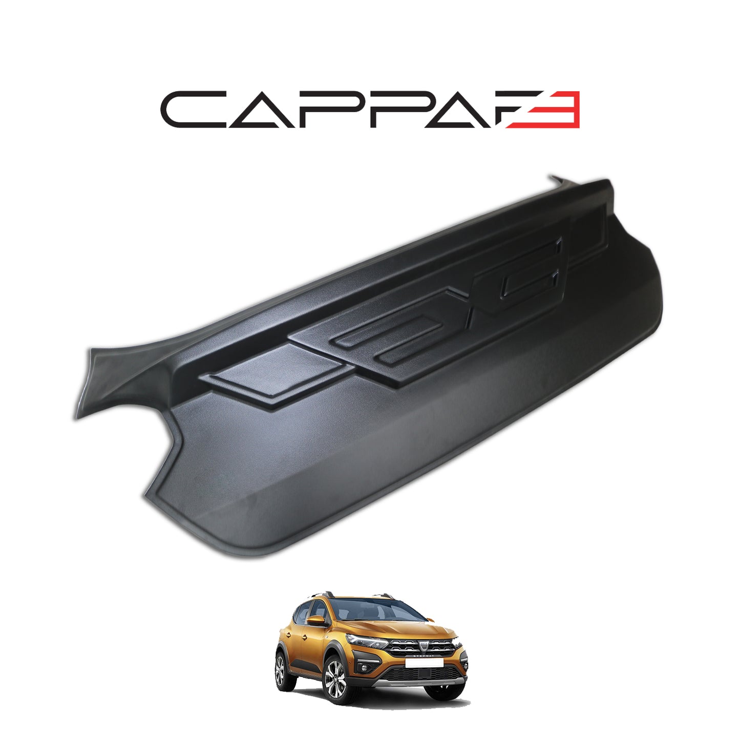 For Dacia Sandero 2021–2026 Trunk Cover Protection – Rear Boot Guard Shield