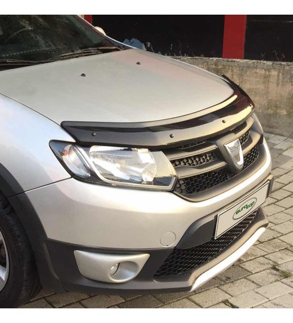 For Dacia Sandero 2012–2020 Front Hood Deflector – Bug Shield & Bonnet Protection Guard