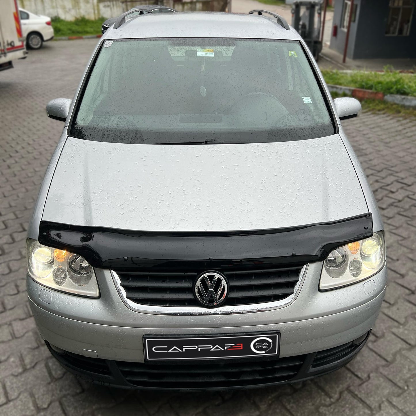 Hood Deflector for VW Volkswagen Touran 2003–2006 – Front Bug Shield, Bonnet Protector, Wind Deflector Guard