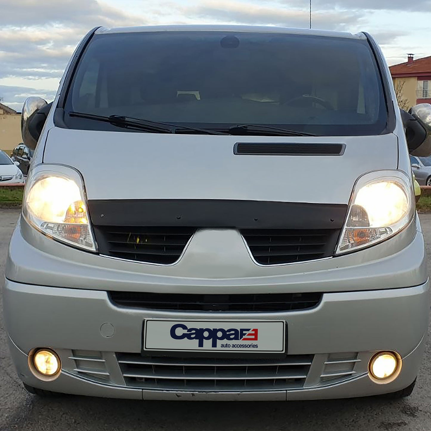 For Premium Front Hood Deflector for Opel Vivaro (2001–2018) – Ultimate Bug & Stone Shield Guard