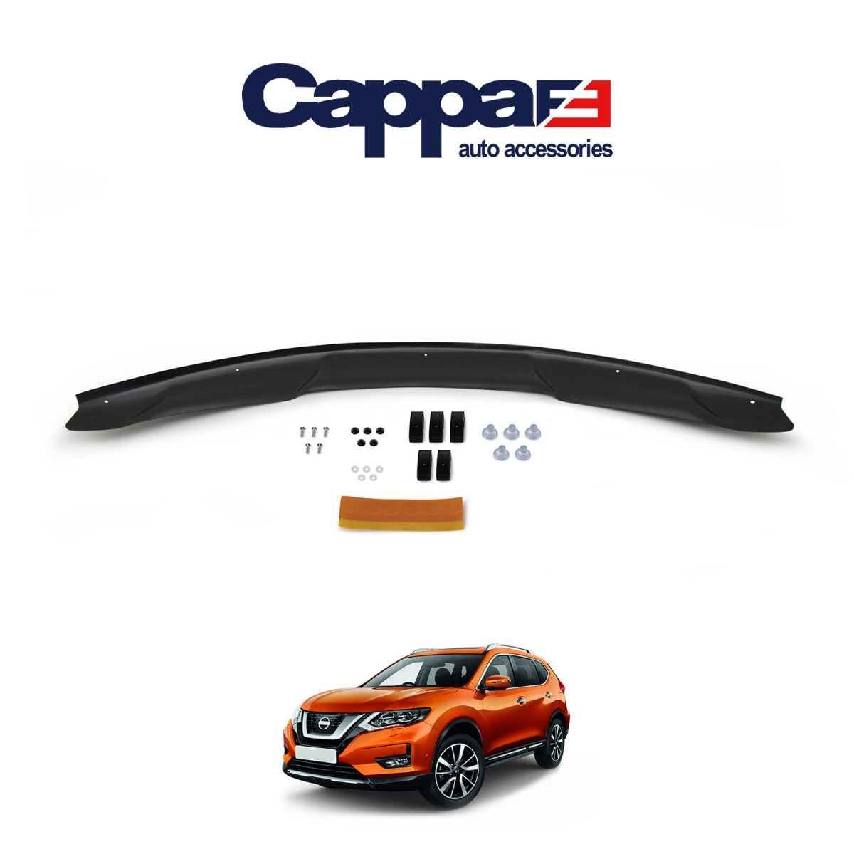For Nissan X-Trail Rogue Front Hood Protection Shield (2014–2020) – Bug Shield & Hood Deflector