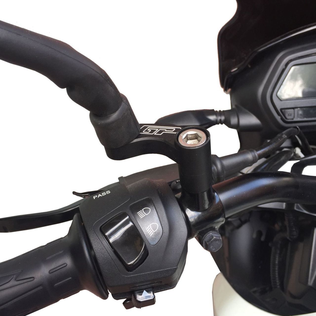 Mirror Extension Adapter for Yamaha NMAX 125/155 (2015–2022) – Enhanced Visibility Upgrade