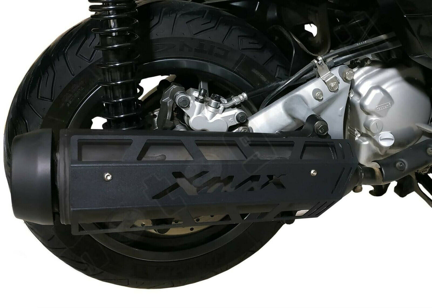 Muffler Exhaust Guard for Yamaha XMAX 125/250/400 (2014–2017) – Heat Shield + Style Upgrade