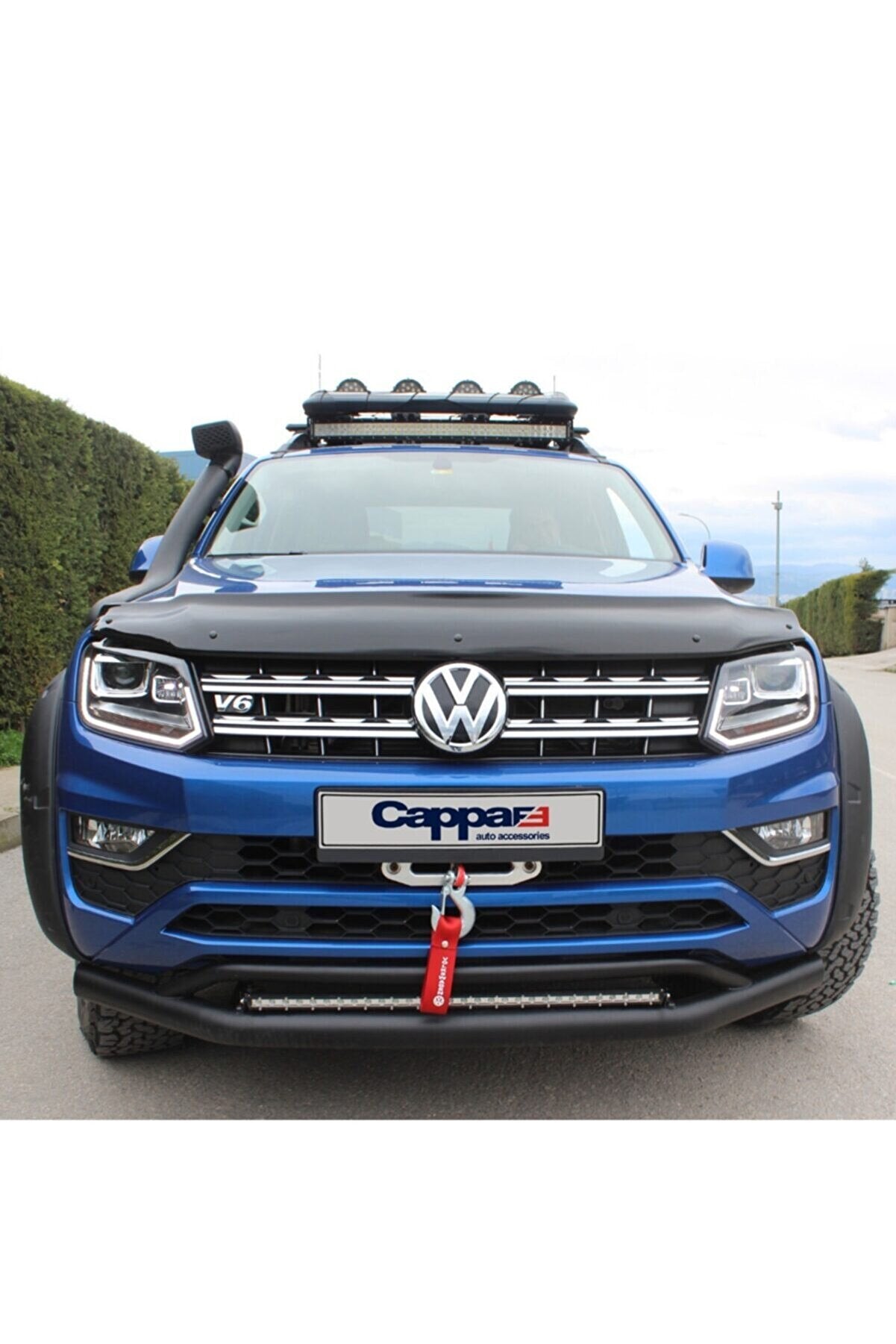 Front Hood Protector for Volkswagen VW Amarok (2011–2020) – Bug Shield & Bonnet Guard