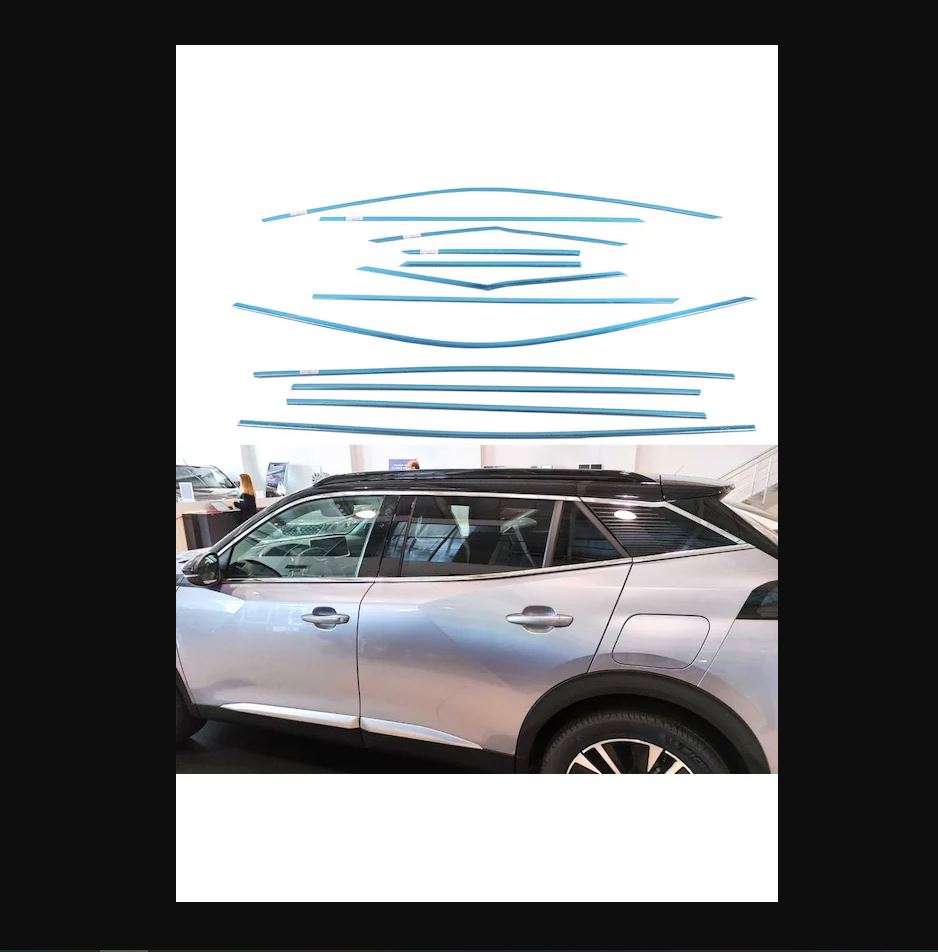 
                  
                    12PCS Chrome Window Trim Kit for Peugeot 2008 (2019–2025) – Full Frame Stainless Steel Styling Upgrade
                  
                