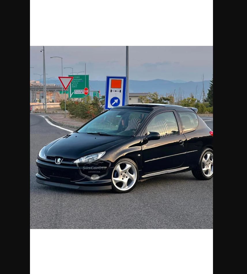 
                  
                    Flexible H Lip Front Splitter for Peugeot 206 / 206+ (1998–2012) – 2-Piece Under Bumper Lip Spoiler
                  
                