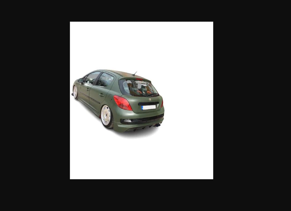 
                  
                    Plastic Rear Bumper Diffuser for Peugeot 207 (2006–2012) – Sporty Rear Splitter Attachment
                  
                