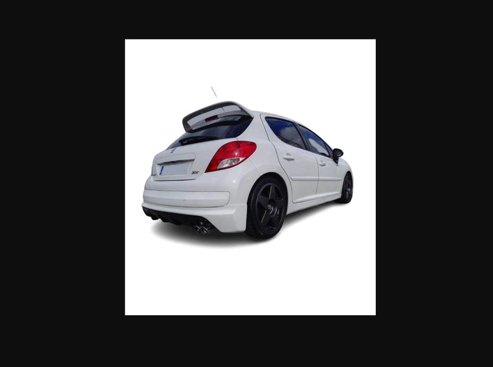 Plastic Rear Bumper Diffuser for Peugeot 207 (2006–2012) – Sporty Rear Splitter Attachment