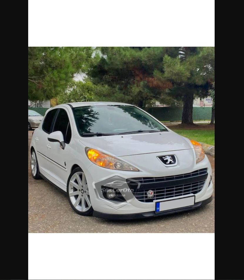 
                  
                    Flexible H Lip Front Splitter for Peugeot 207 (2006–2014) – 2-Piece Under Bumper Spoiler
                  
                