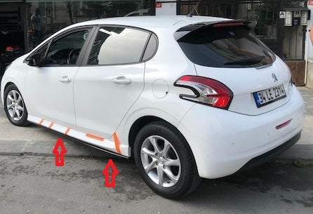 
                  
                    Unpainted Side Skirts for Peugeot 208 (2012–2019) – Sill Trim Body Kit Set
                  
                