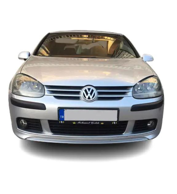 Votex Style Front Lip Splitter for Volkswagen VW Golf 5 GTI (2004–2009) – Unpainted Plastic