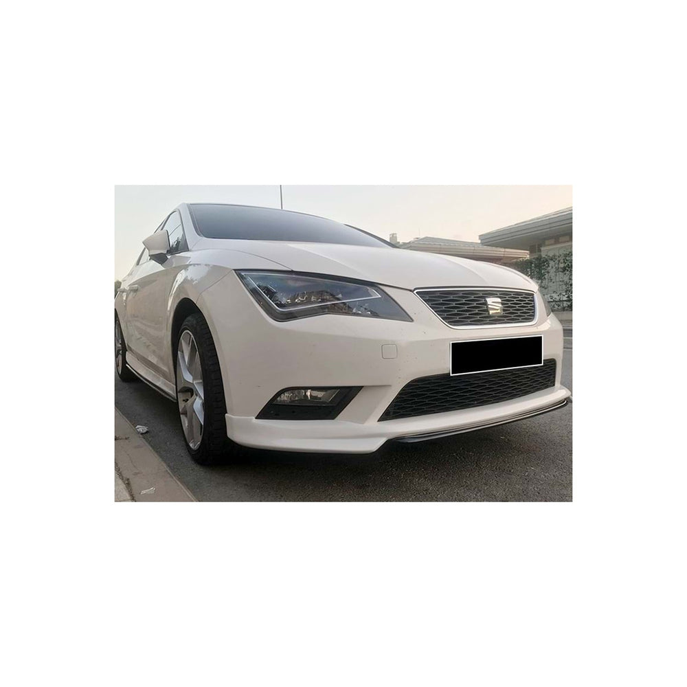
                  
                    Unpainted Front Lip Splitter for Seat Leon Mk3 (2012–2016) – Custom Prefix Style, ABS Plastic
                  
                